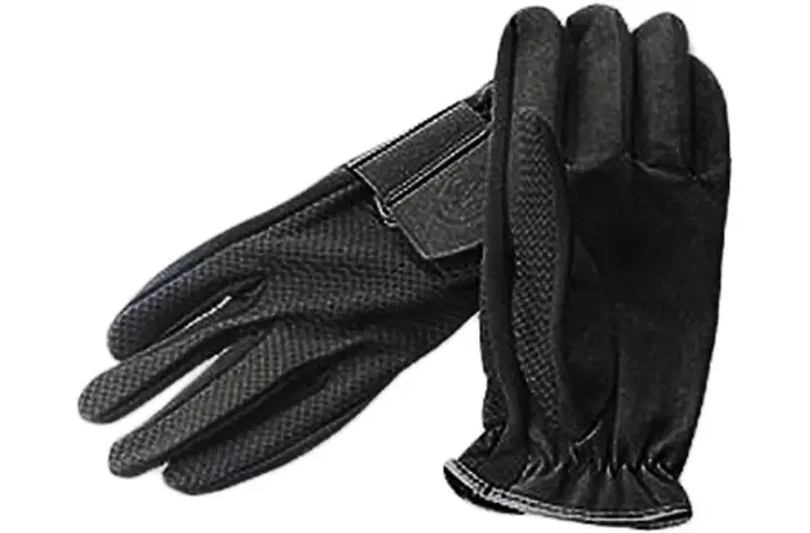 Beretta Black Alcantara Mesh Gloves - view 5